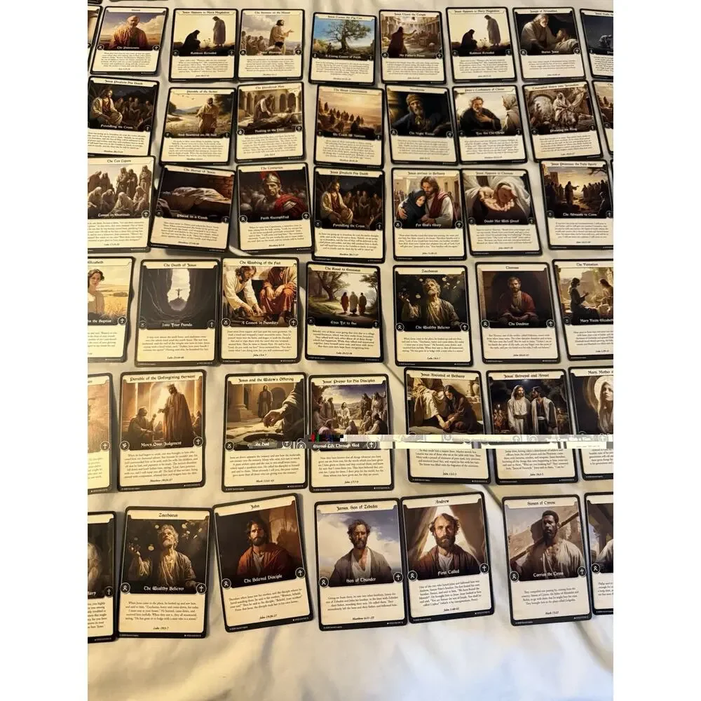 Sacred Legacy New Testament Core Set 103-Card Mixed Lot Foil/Regular Chase